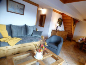 Appartement skis aux pieds, 4 pièces avec mezzanine, balcon, pour 10 pers - Les Saisies - FR-1-594-198